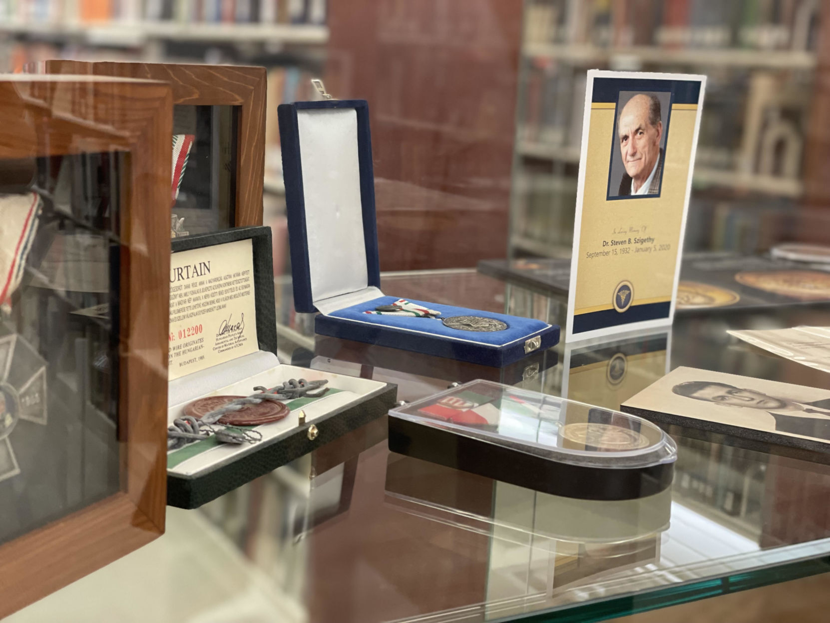 Medals for Dr. Steven Szigethy